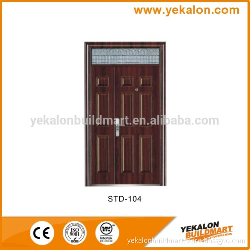 Yekalon STD-104 composited steel front door security entrance door